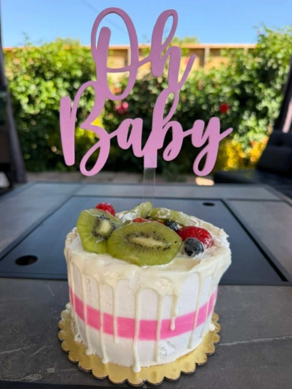 OH BABY CAKE TOPPER BABY SHOWER